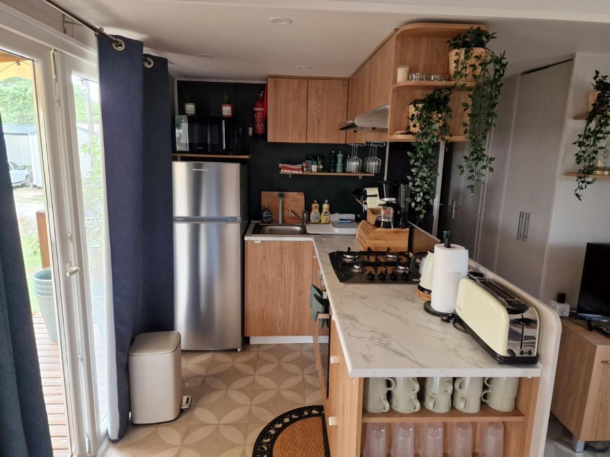 Mobil Home Camping Siblu Les Viviers Cap Ferret Claouey Exterior foto